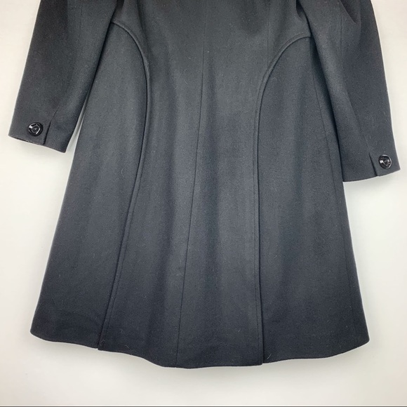 SIMONTON Says Wool Blend Trench Coat - Picture 5 of 8